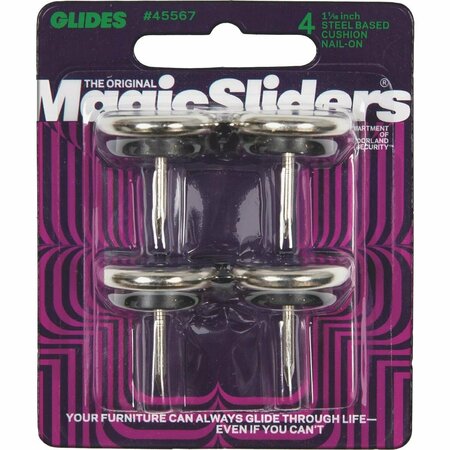 MAGIC SLIDERS 1-1/16 in. Nail On Glides 45567